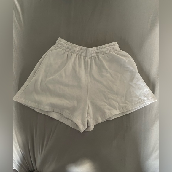 White PINK Comfy Shorts - Picture 1 of 4